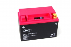 Batterie Motorrad HJTX9-FP JMT Lithium-Ionen mit Anzeige